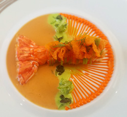 Lausanne Restaurant Hotel de Ville de Crissier lobster